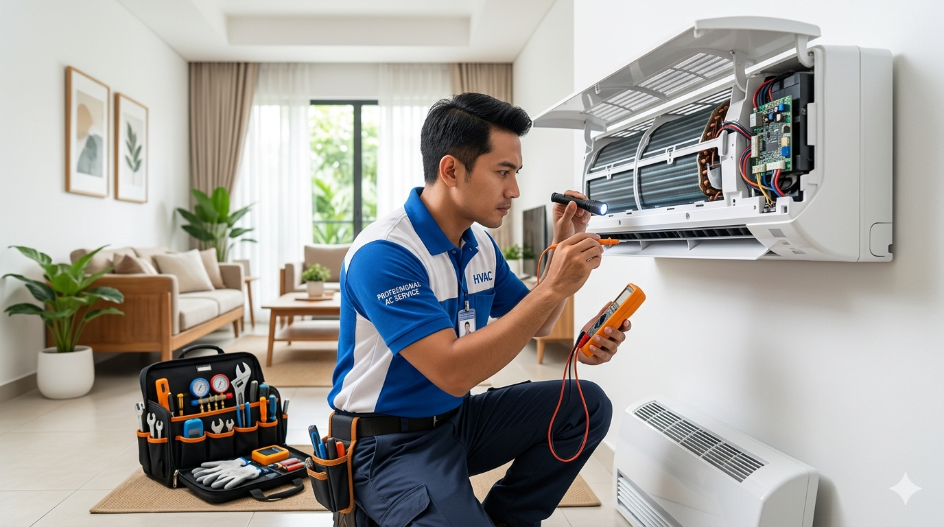 Jenis-jenis Service AC dan Kapan Waktu yang Tepat untuk Melakukannya